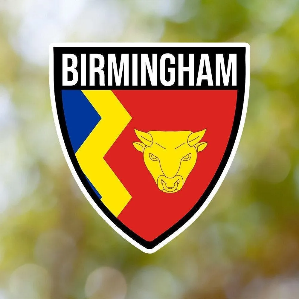 Birmingham Shield Sticker
