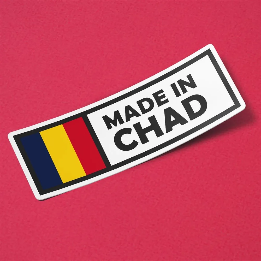 Made in Chad Sticker