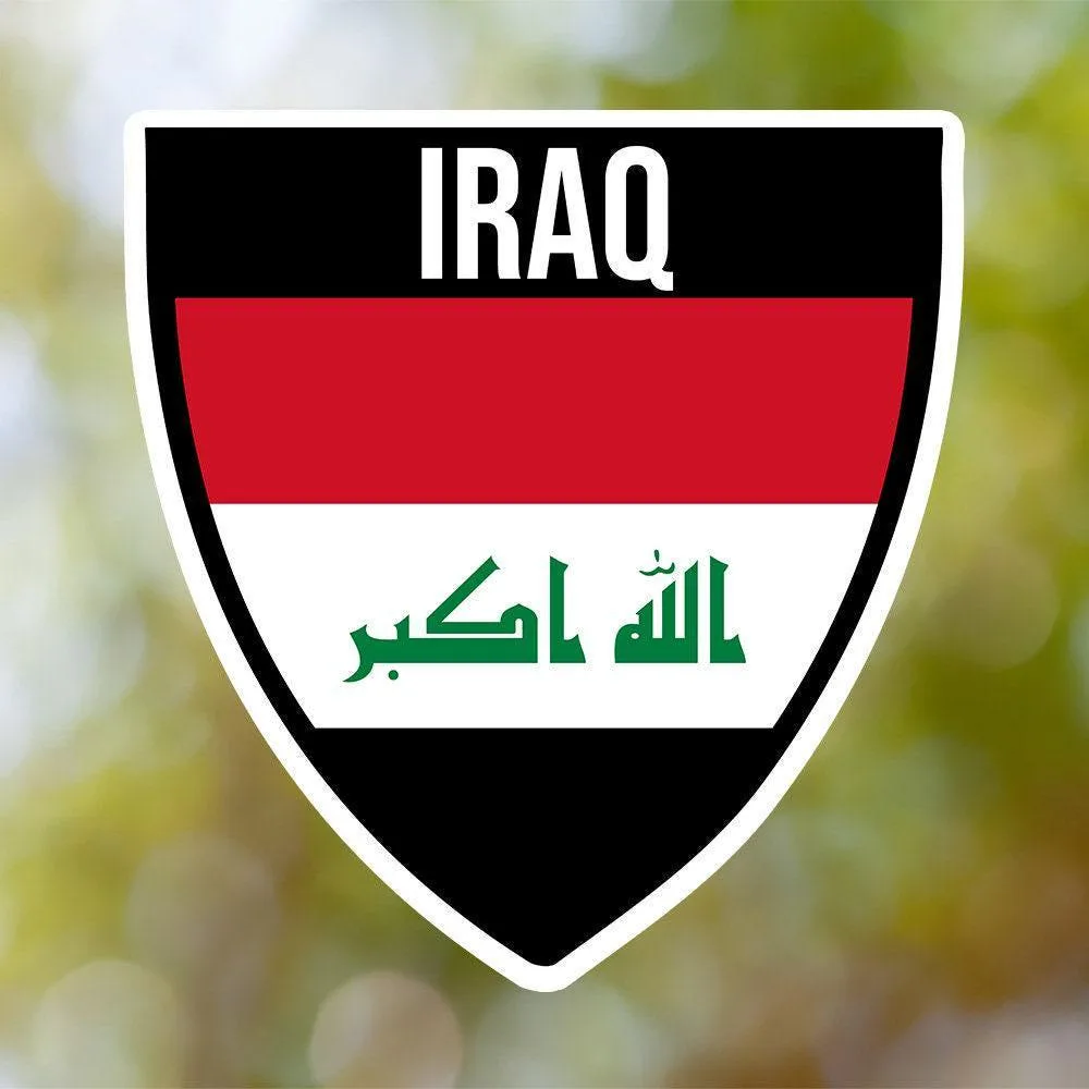 Iraq Shield Sticker