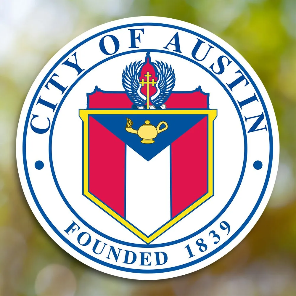 Austin City Sticker