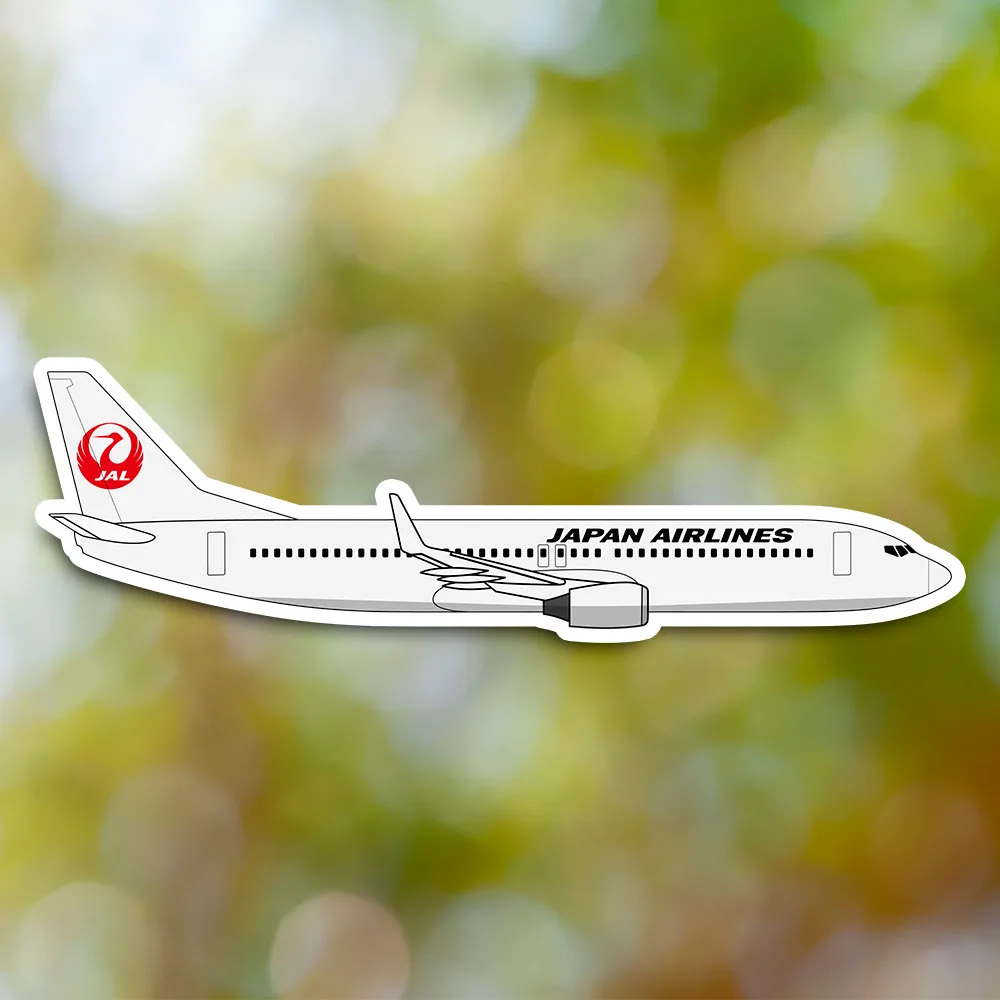 Boeing 737 Japan Airlines Sticker