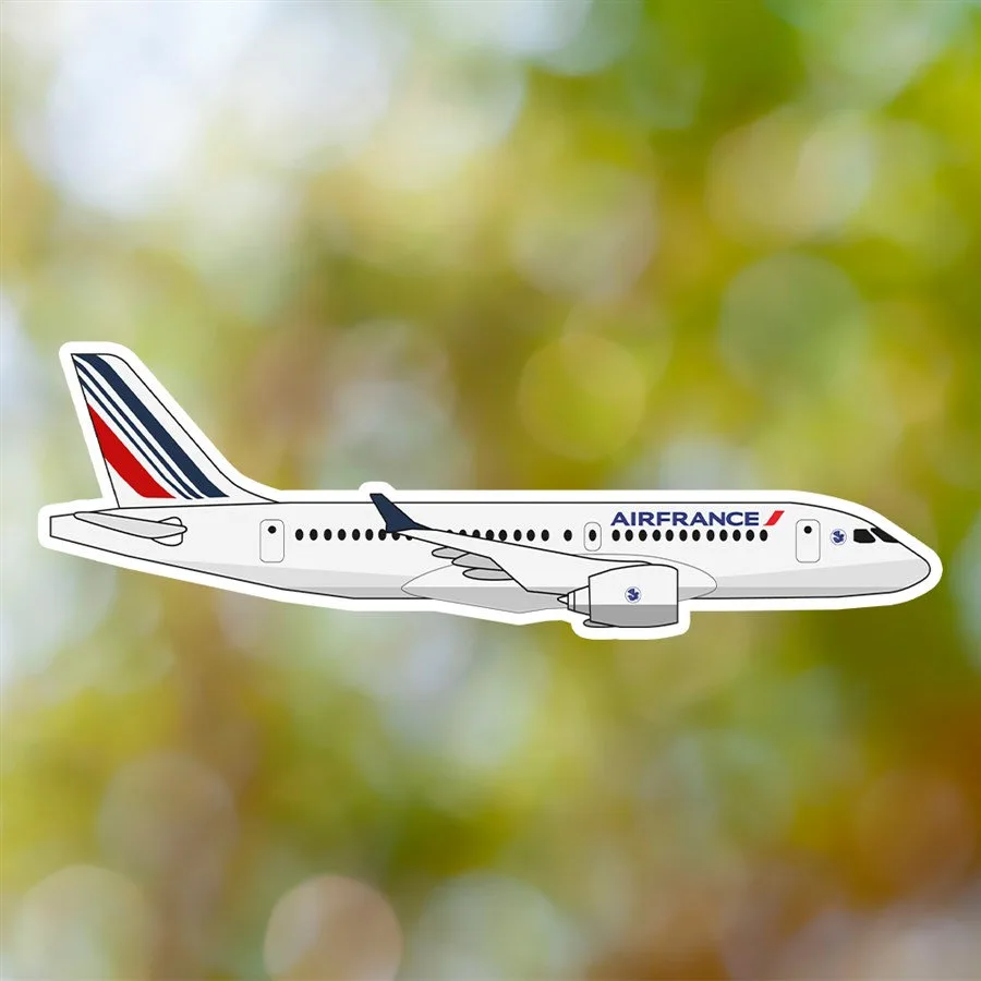 Airbus A220 Air France Sticker