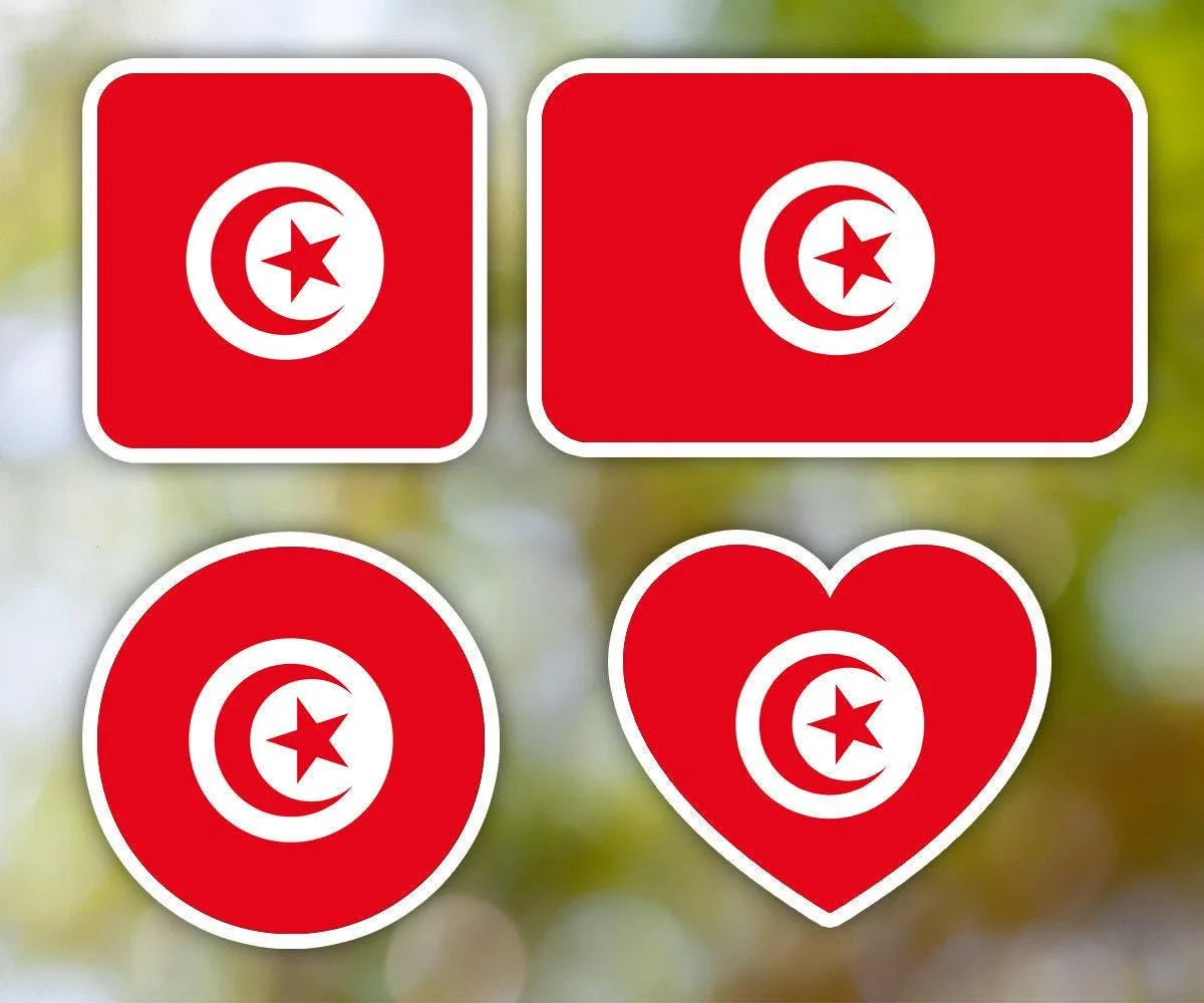 Tunisia Geometric Sticker