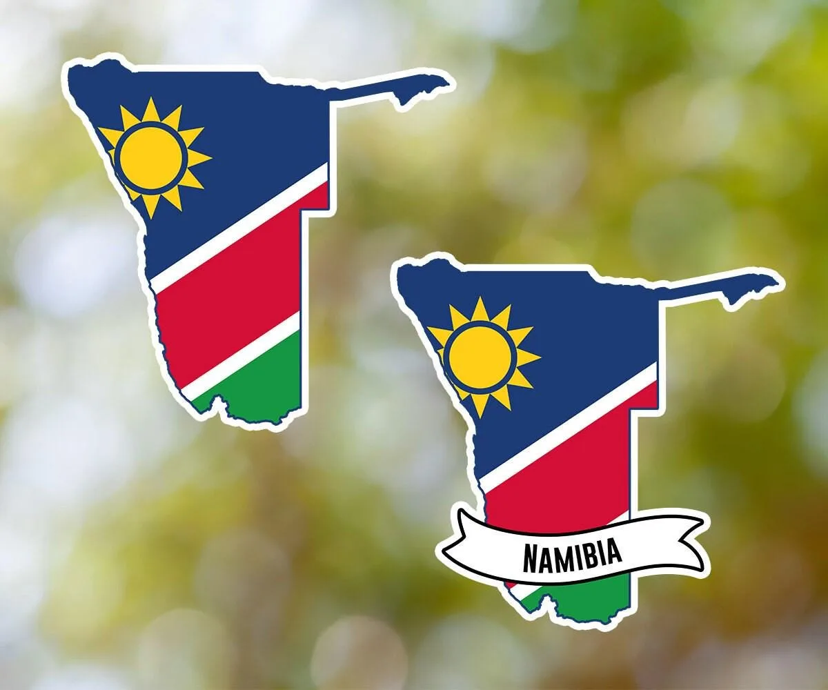 Namibia Country Shaped Sticker