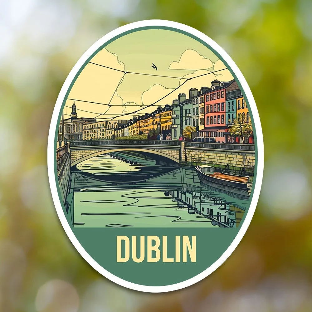 Dublin City Sticker