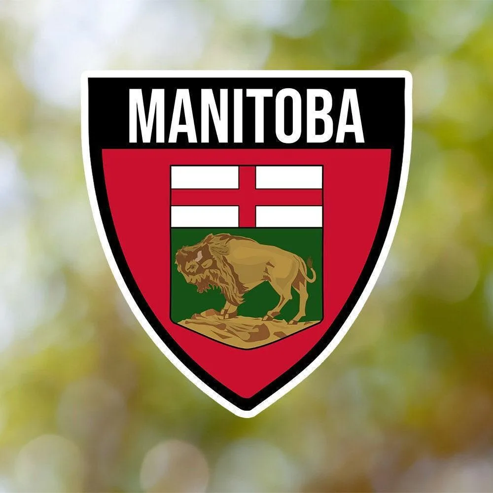 Manitoba Shield Sticker