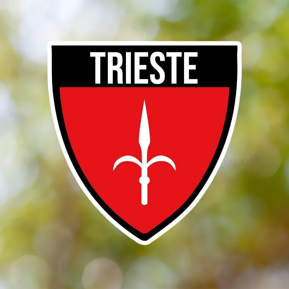 Trieste Shield Sticker
