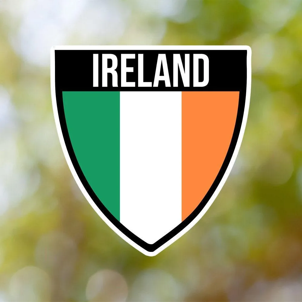 Ireland Shield Sticker