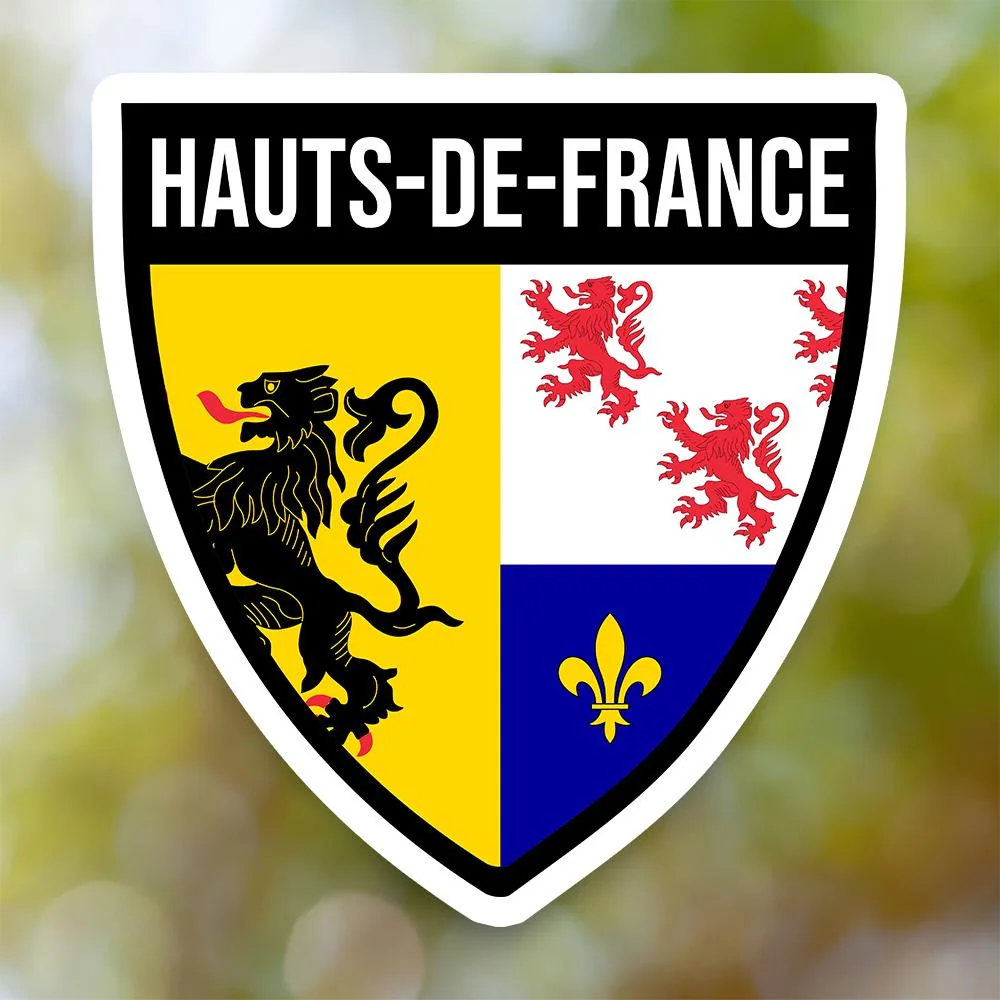 Hauts-de-France Shield Sticker