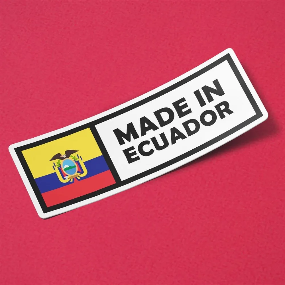 Made in Ecuador Sticker