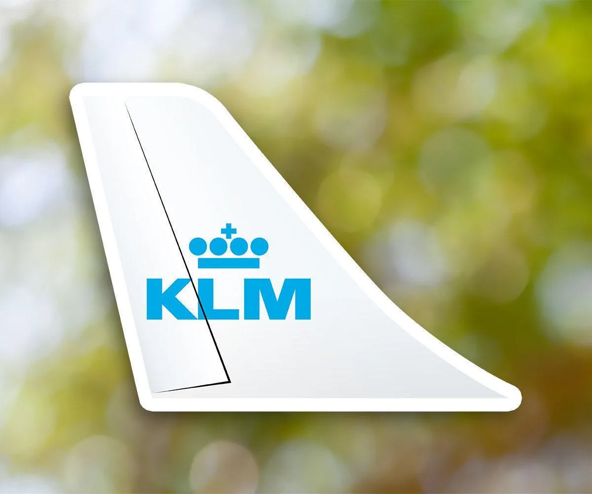 KLM Tailplane Sticker