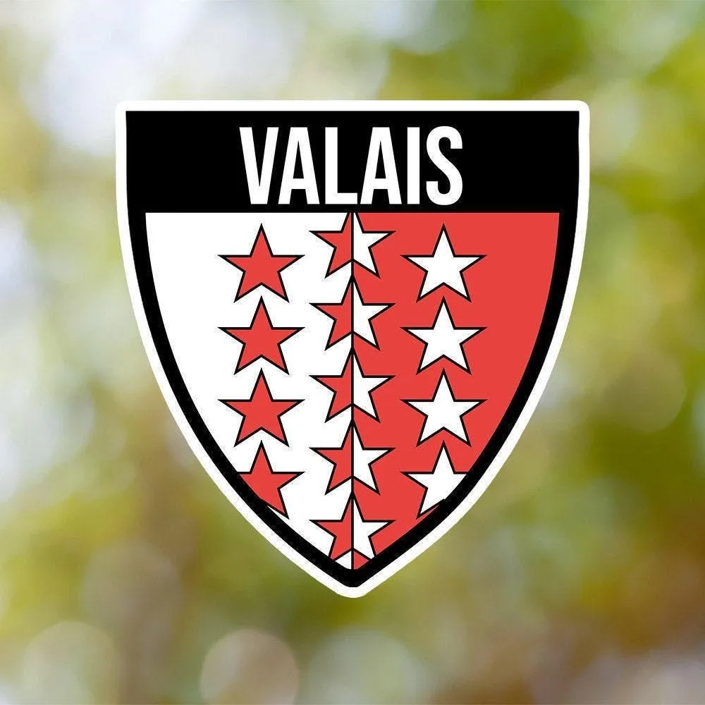 Valais Shield Sticker