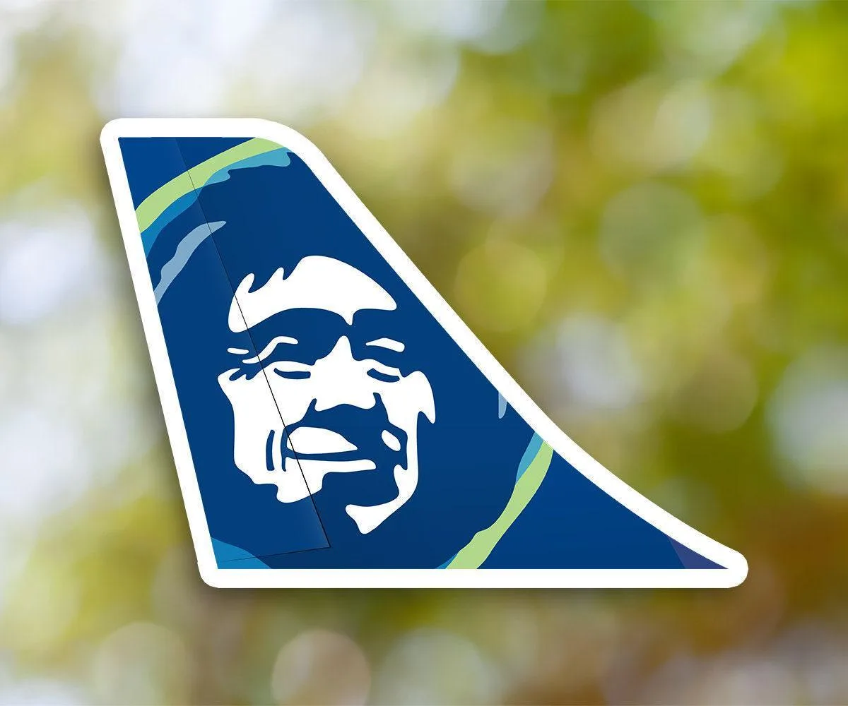 Alaska Airlines Tailplane Sticker