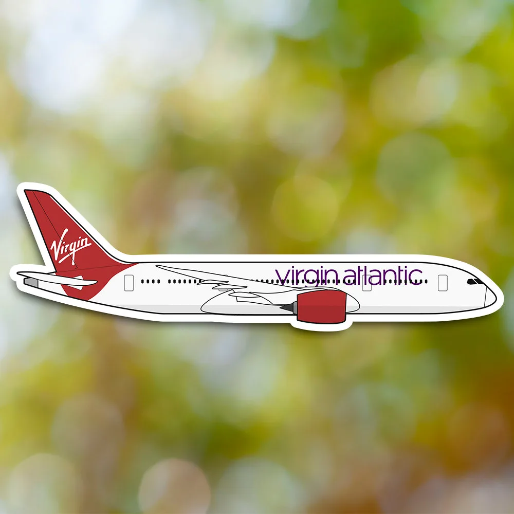 Boeing 787 Virgin Atlantic Sticker