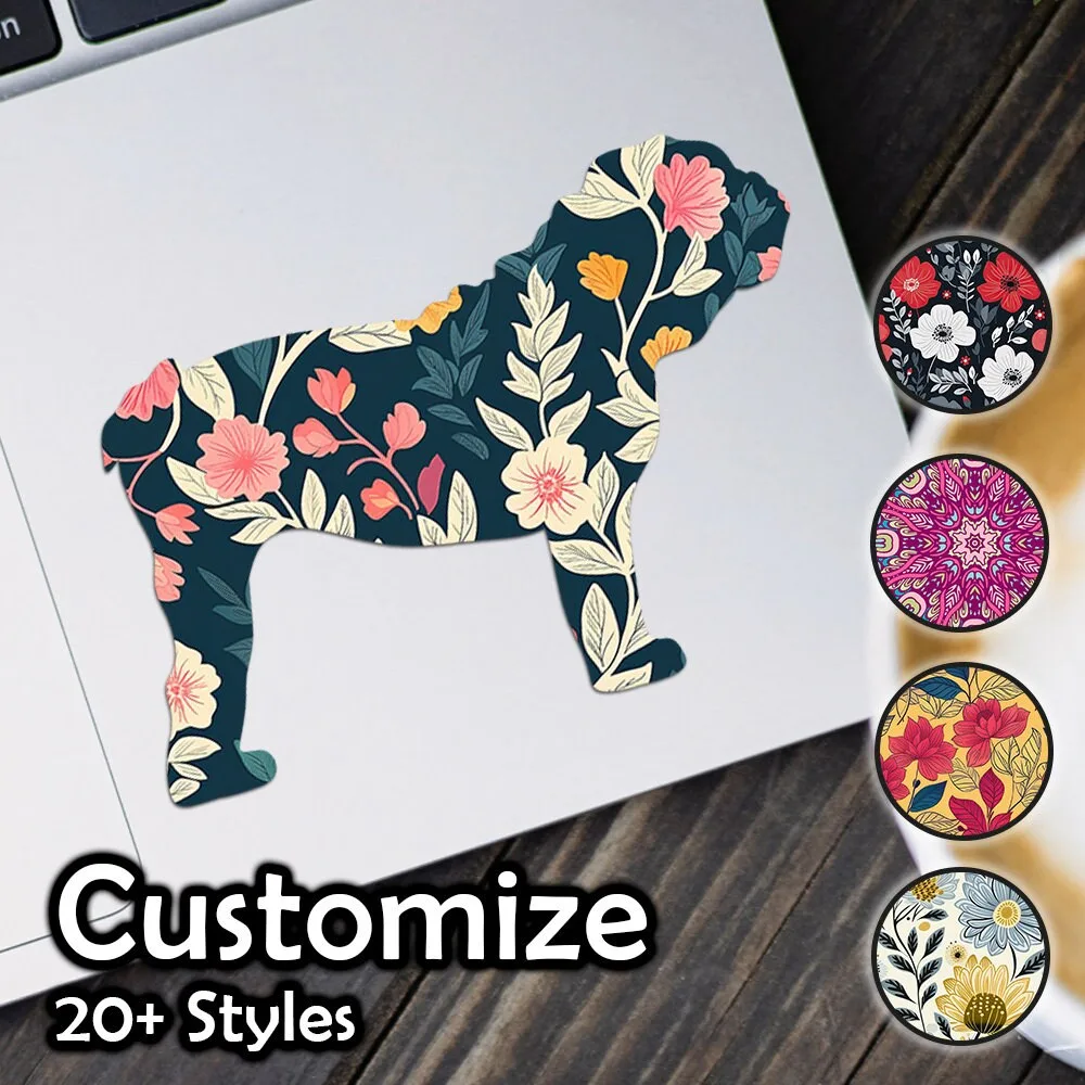 Bulldog Patterned Sticker