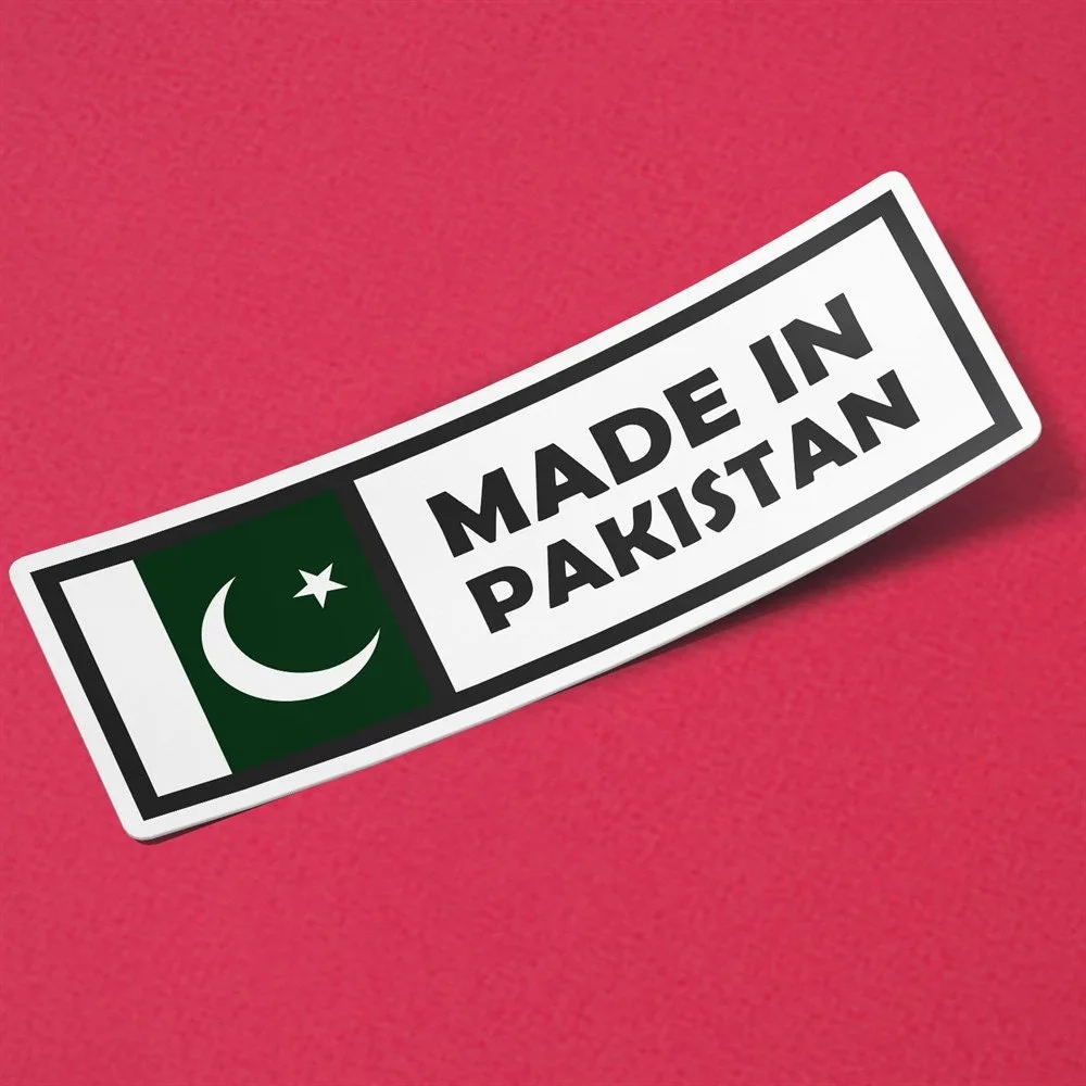 Made in Pakistan Sticker