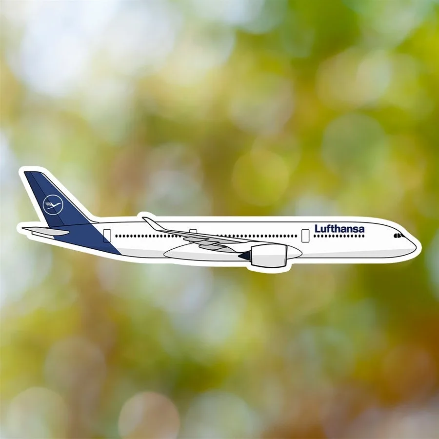 Airbus A350 Lufthansa Sticker