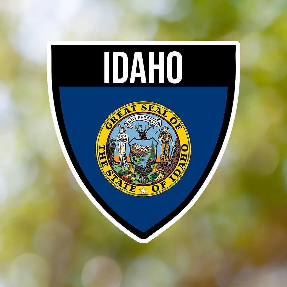 Idaho Shield Sticker