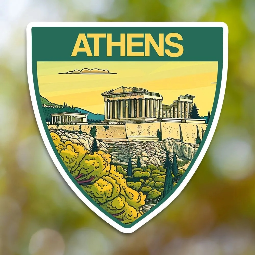 Athens City Sticker