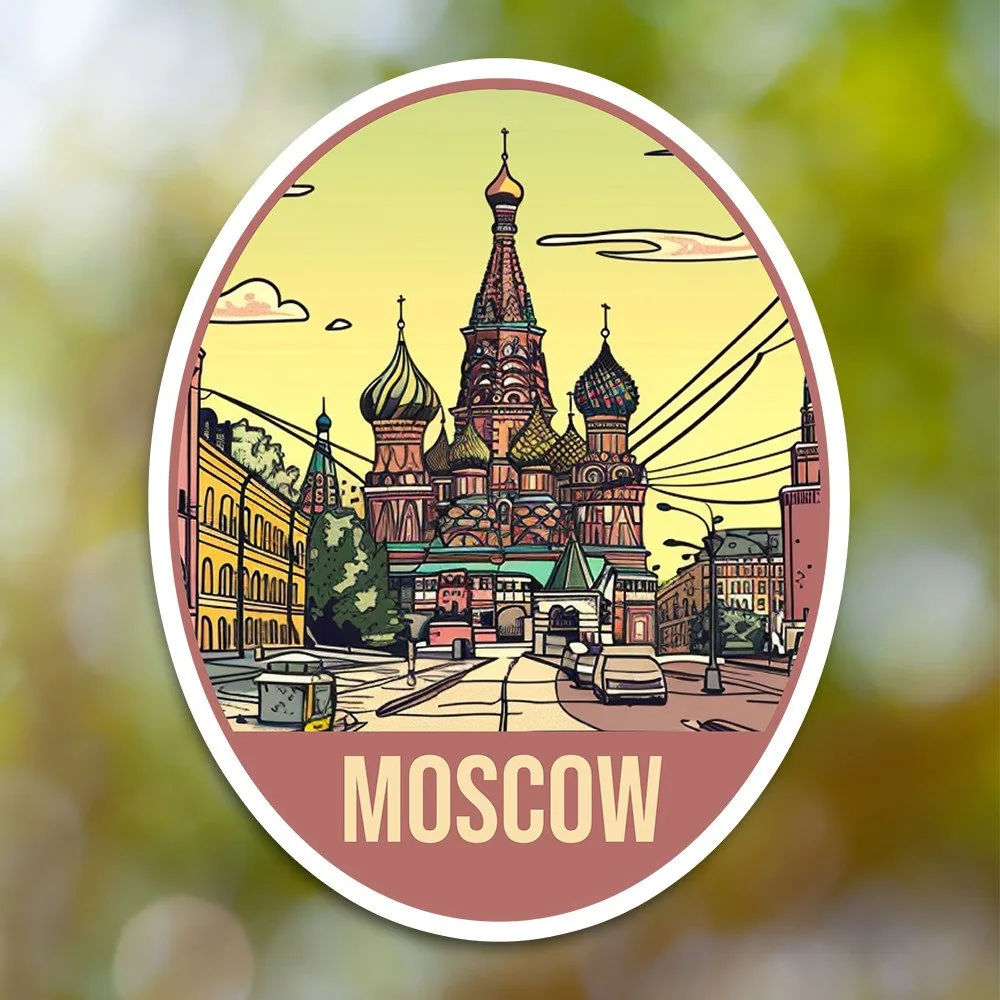 Moscow City Sticker