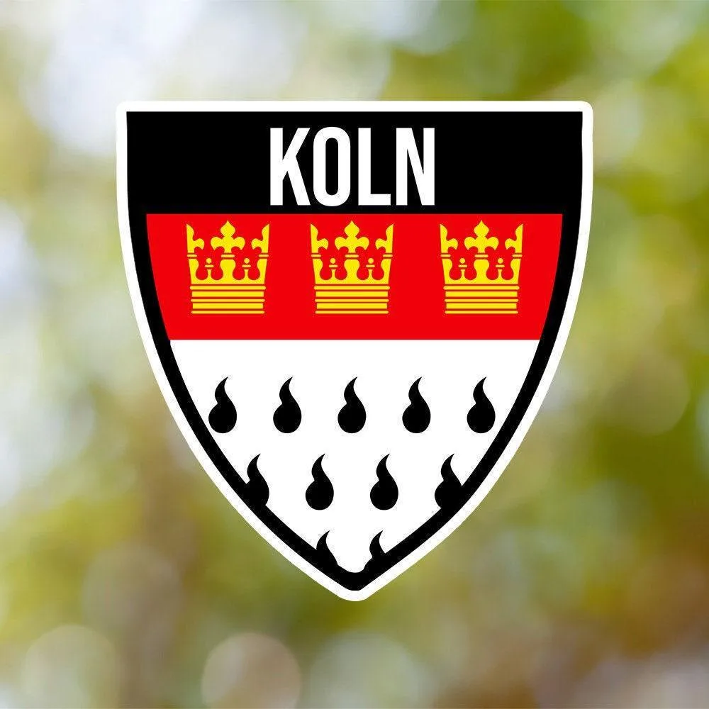 Koln Shield Sticker