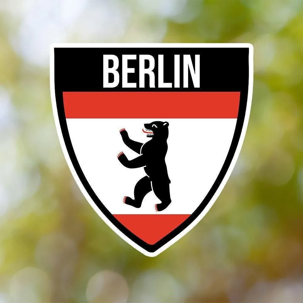 Berlin Shield Sticker