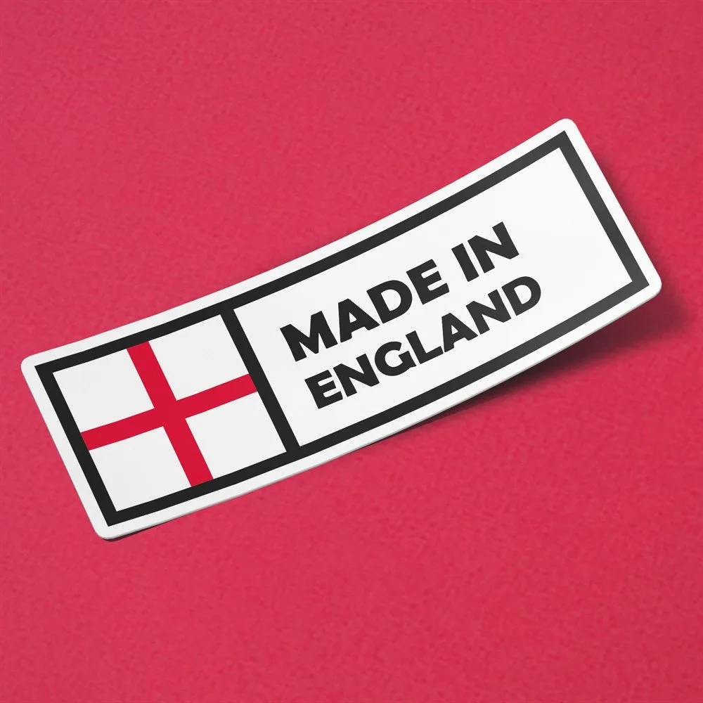 Made in England Sticker