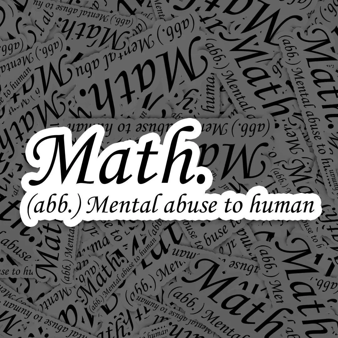 Math Meme Sticker