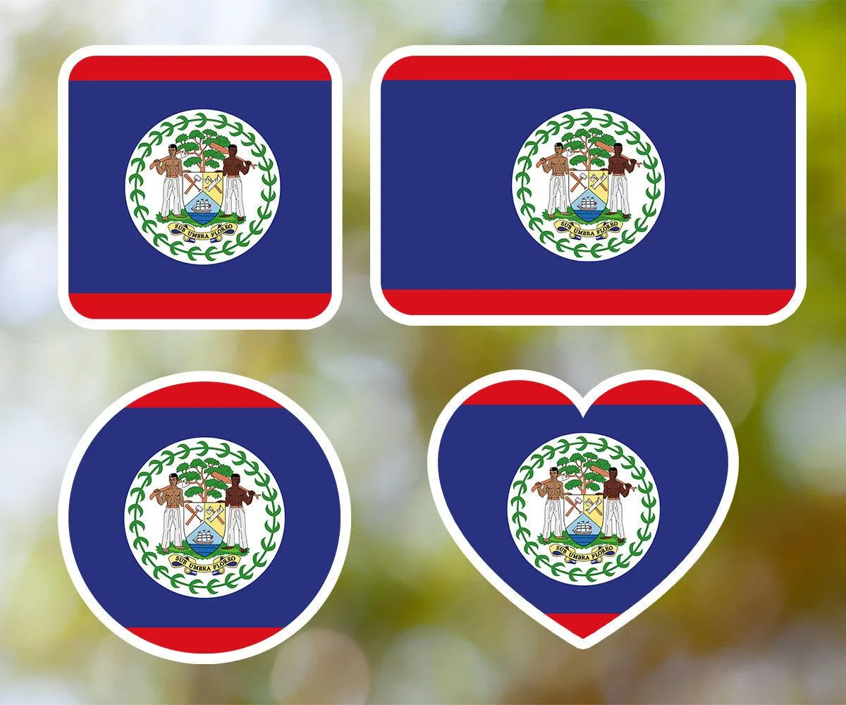 Belize Geometric Sticker