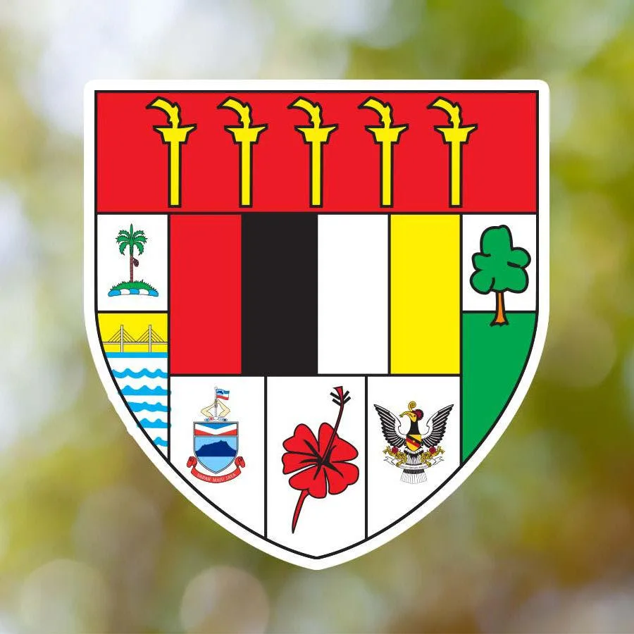 Malaysia Coat Of Arms Sticker