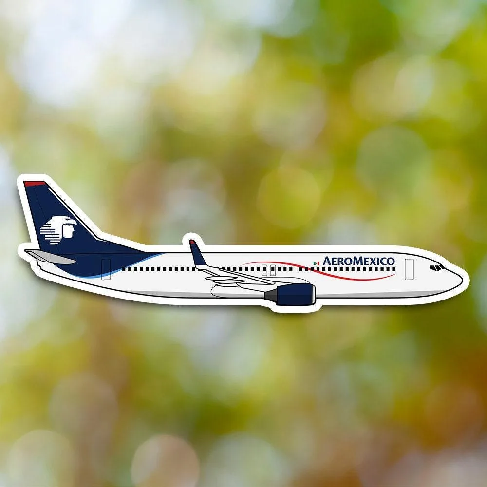 Boeing 737 AeroMexico Sticker