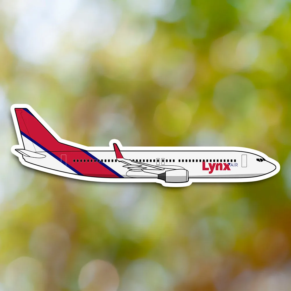 Boeing 737 Lynx Air Sticker