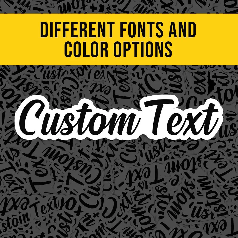 Custom Quote Sticker