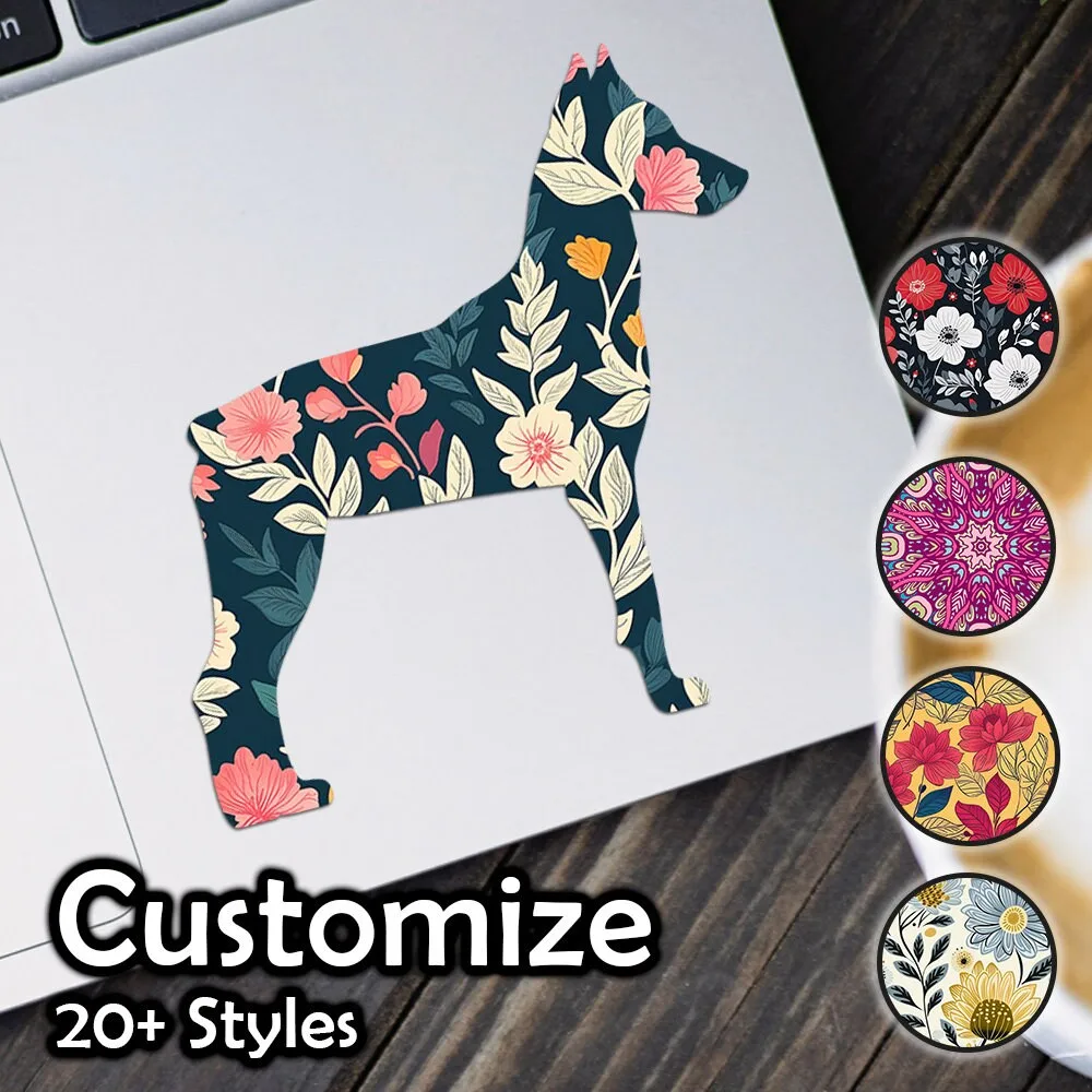 German Pinscher Patterned Sticker