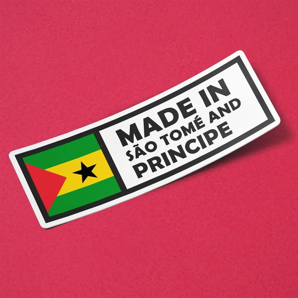 Made in Sao Tome and Principe Sticker