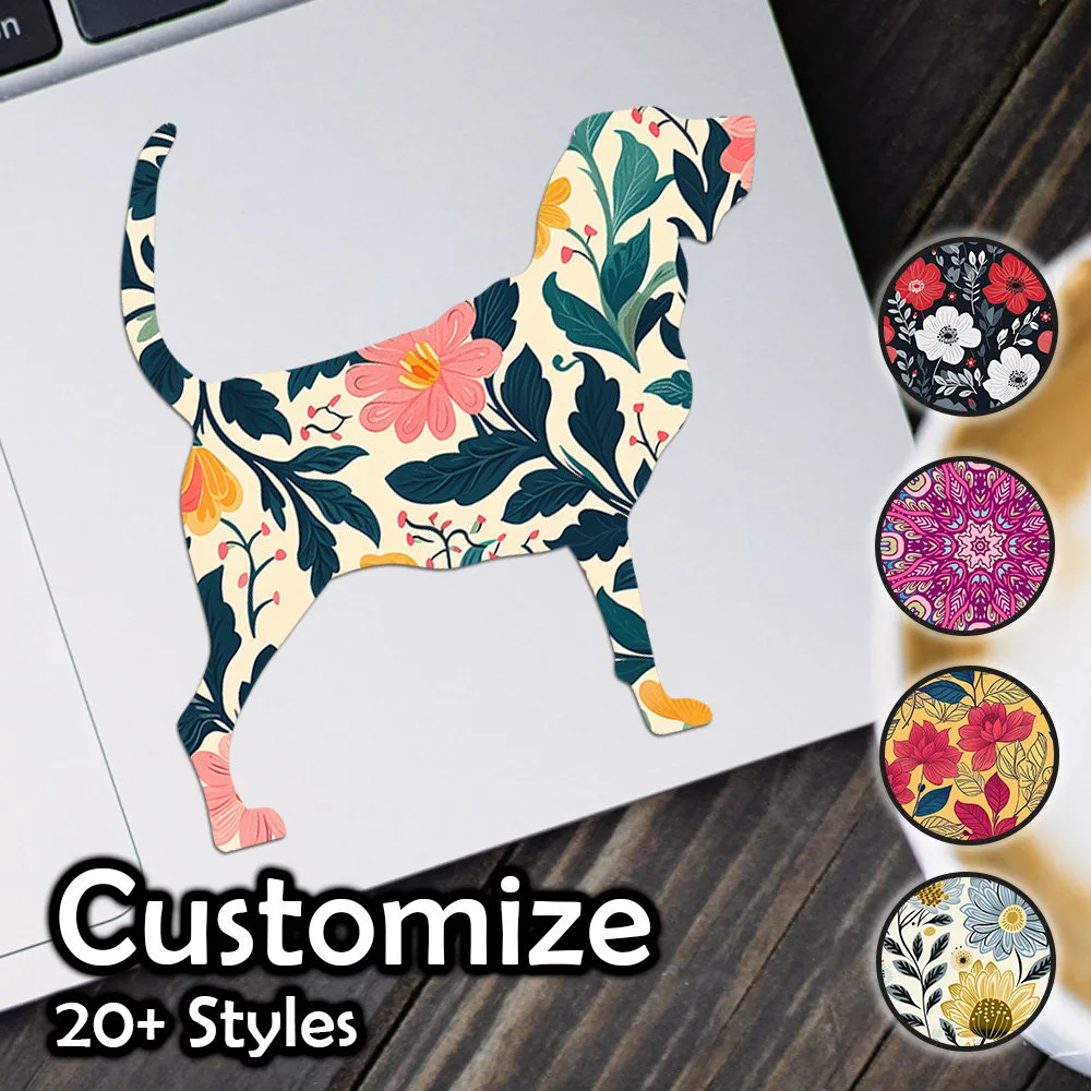 Bloodhound Patterned Sticker