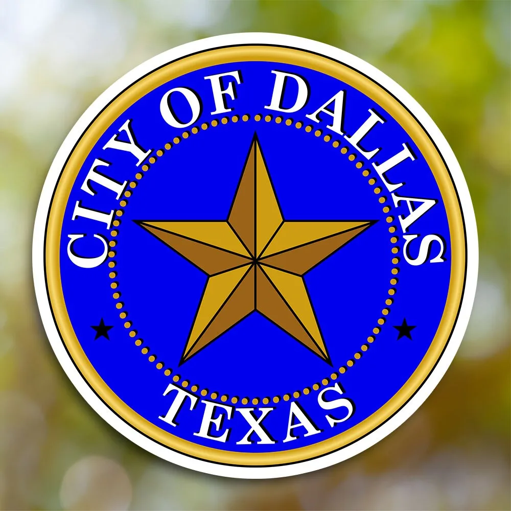 Dallas City Sticker