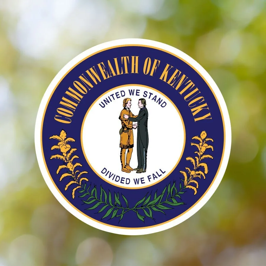 Kentucky State Seal Sticker