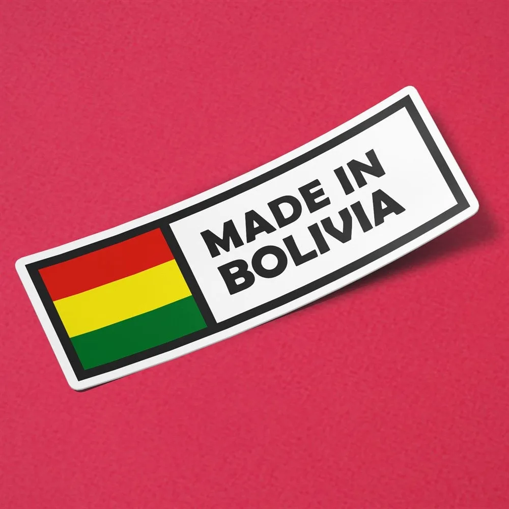 Made in Bolivia Sticker