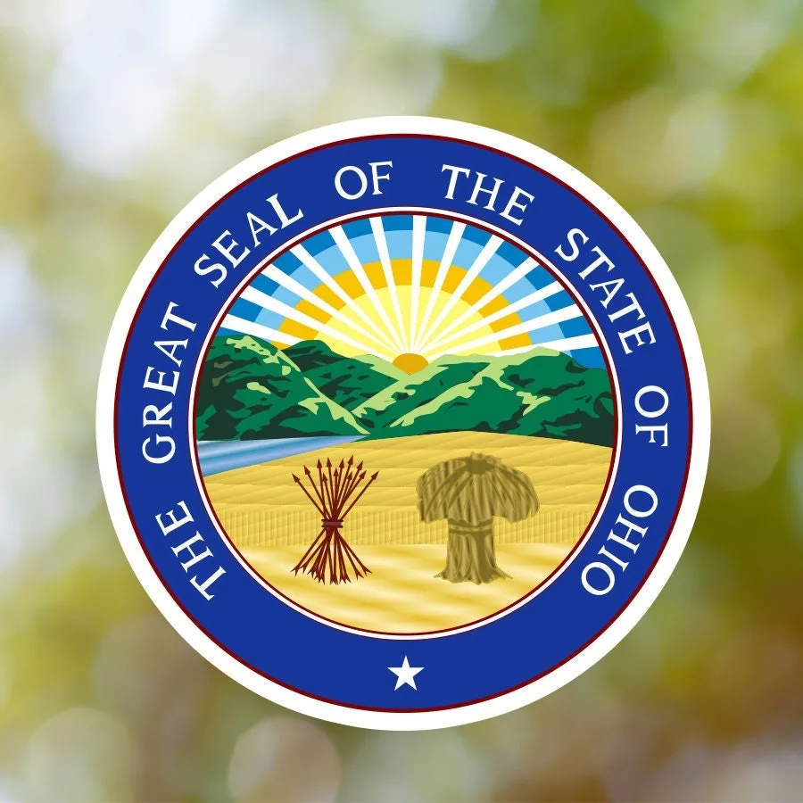 Ohio State Seal Sticker