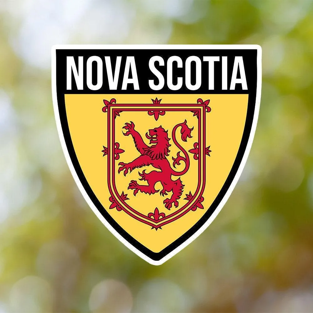 Nova Scotia Shield Sticker