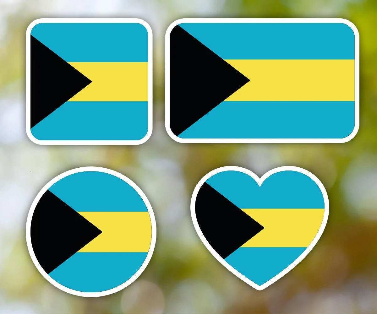 Bahamas Geometric Sticker