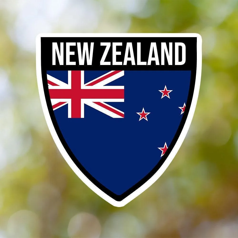 New Zealand Shield Sticker