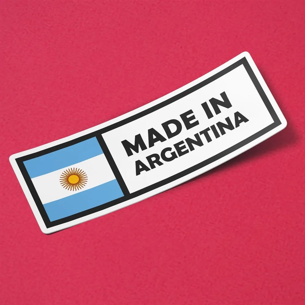 Made in Argentina Sticker