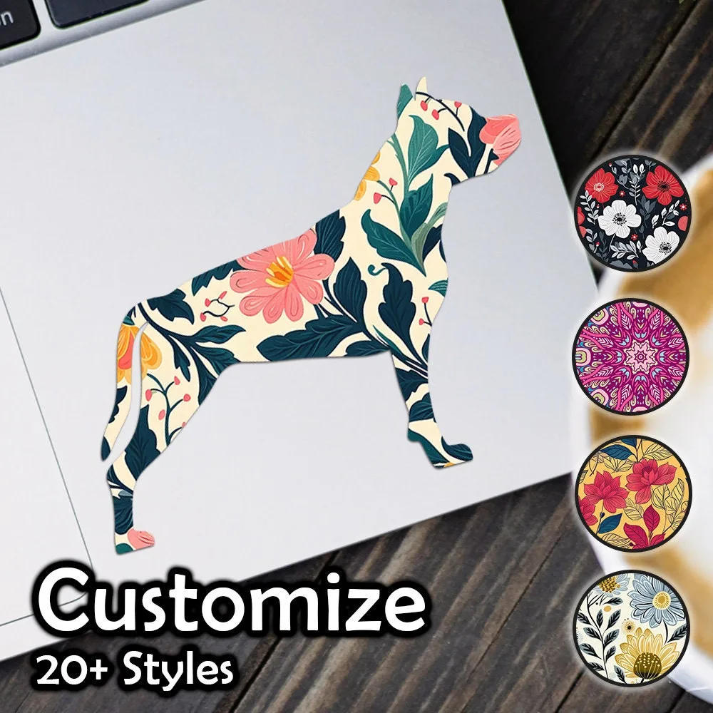 American Staffordshire Terrier Patterned Sticker