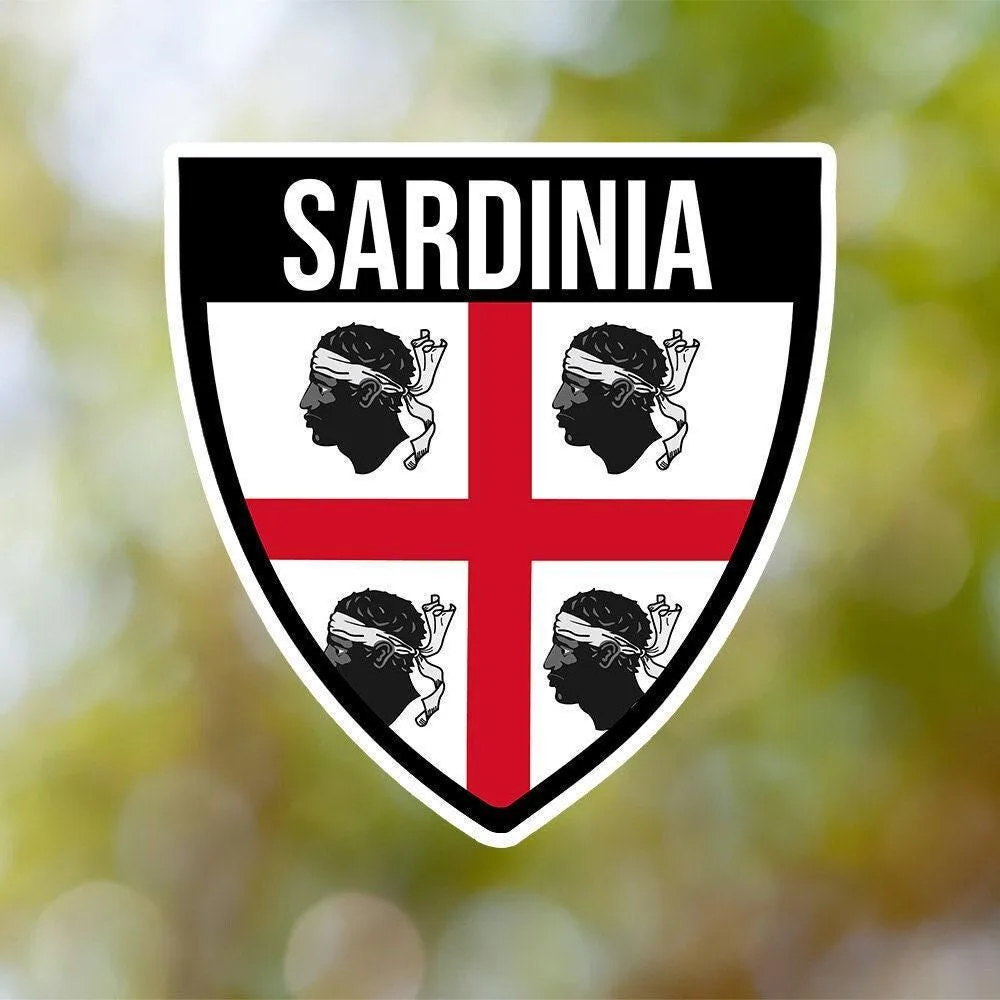 Sardinia Shield Sticker