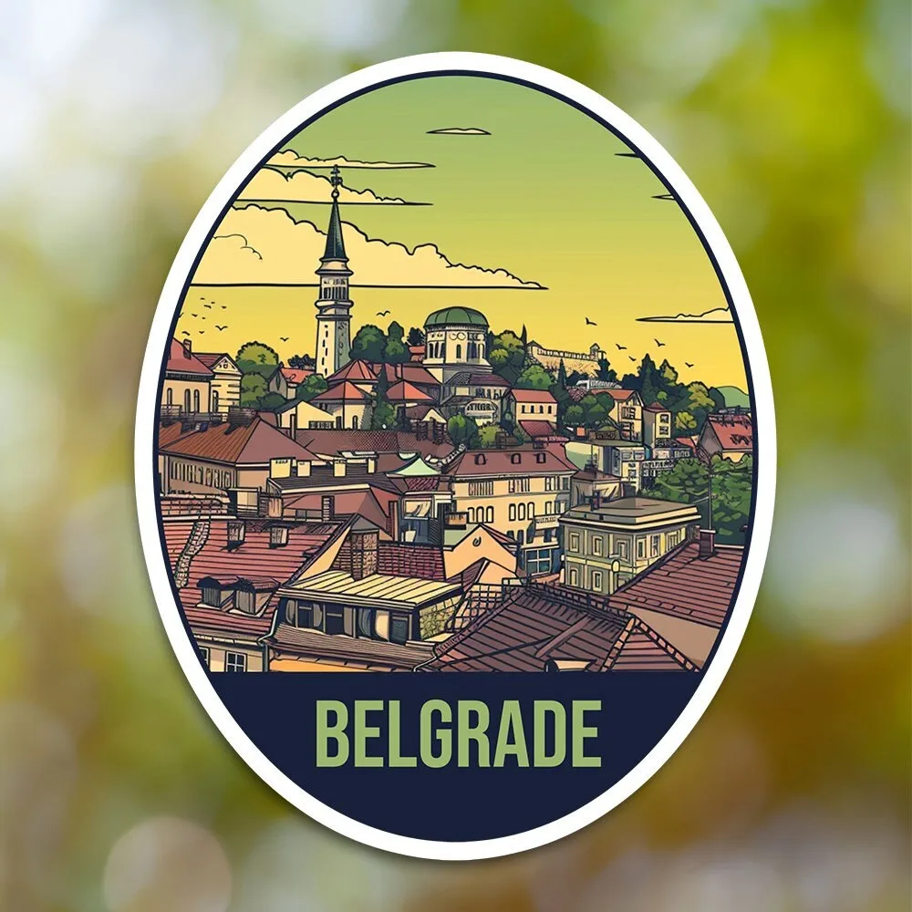 Belgrade City Sticker