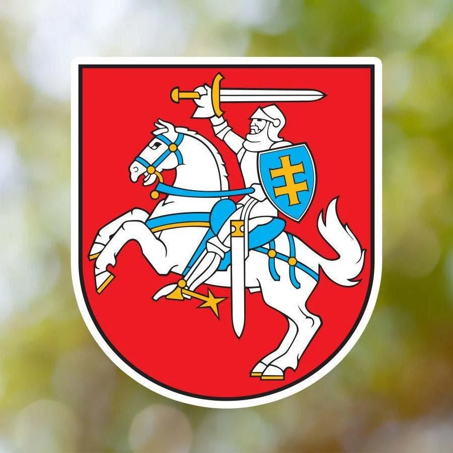 Lithuania Coat of Arms Sticker