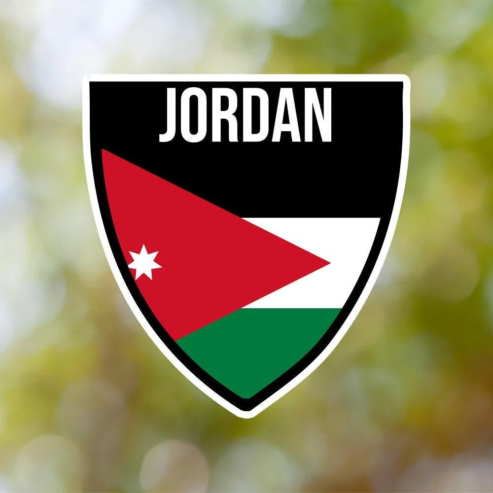 Jordan Shield Sticker