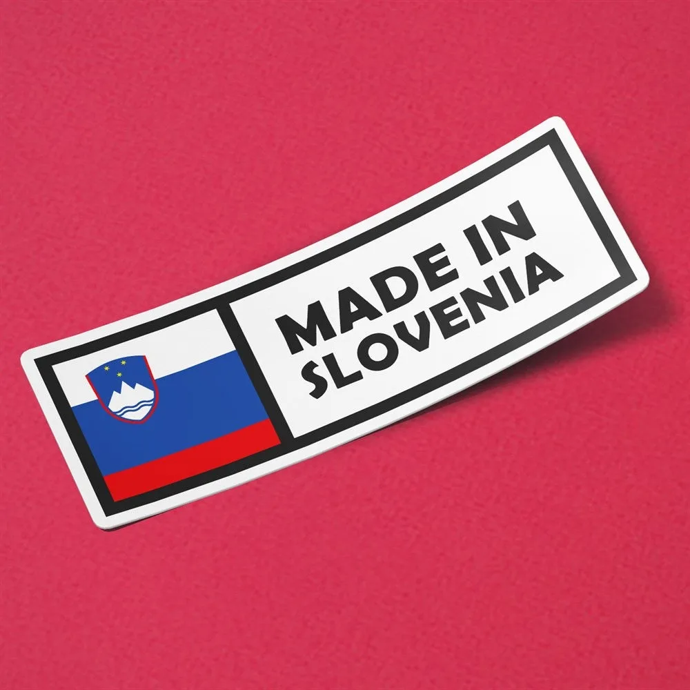Made in Slovenia Sticker